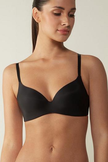 Intimssimi Adele Triangle Bra in Ultralight Microfiber μαυρα | AGRDF31578