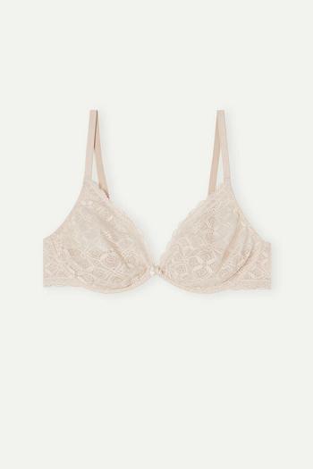 Intimssimi Alessia Balconette Bra in δαντελα Natural | GRQCS84124