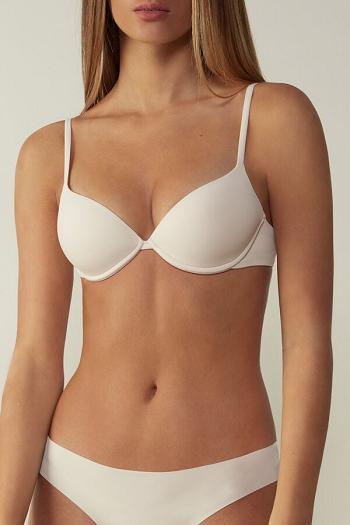 Intimssimi Bellissima Push-up Bra in Microfiber Natural | GRQAV73778