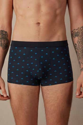 Intimssimi Bicycle Boxers in Microfiber μπλε | GRZPD25114