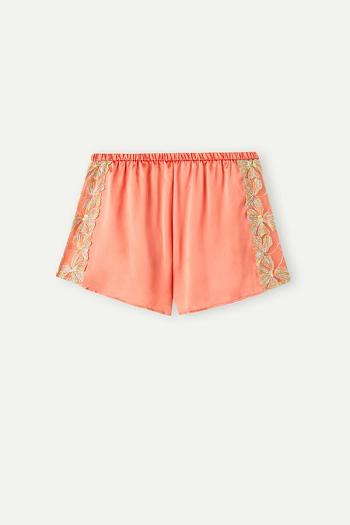 Intimssimi Candy Colors Silk Shorts πορτοκαλι | GRIIZ55351