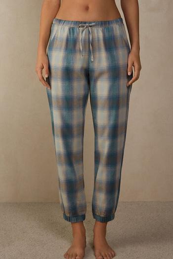 Intimssimi Cozy Mountains Brushed Cloth Pants with Cuffs πρασινο | GRQCS89114