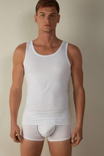 Intimssimi Crew Neck Tank Top ασπρα | UGRTG70094