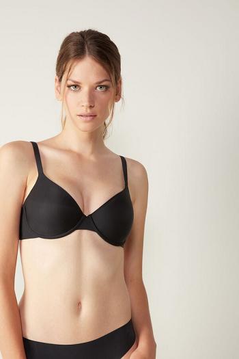 Intimssimi Francesca Ultralight Microfiber Balconette Bra μαυρα | GRCIF53888