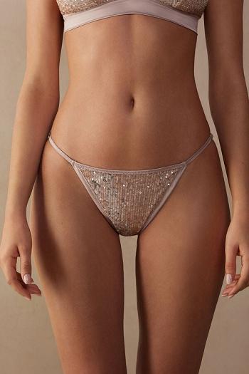 Intimssimi Glistening Charme String Brazilian Natural | TGRWZ50459