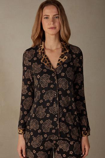 Intimssimi Lady Animalier Modal Shirt Print | GRNEJ88710