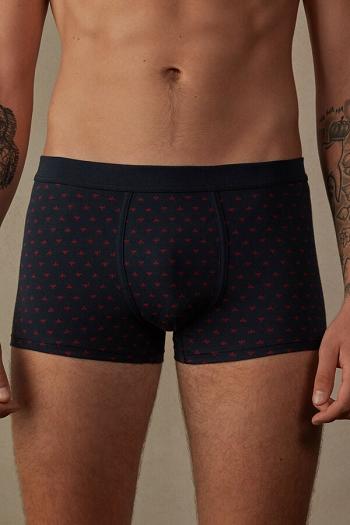 Intimssimi Lily Boxers in Stretch Supima® βαμβακερα μπλε | TGRWZ16162