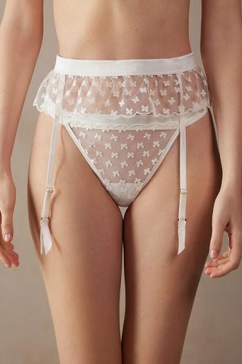 Intimssimi Love Cadeau Garter Belt ασπρα | QGRUV28077