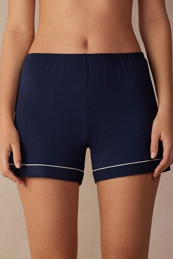 Intimssimi Modal Shorts with Contrast Trim μπλε | MGRHR51604