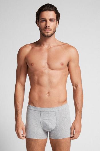 Intimssimi Natural Fresh Supima® βαμβακερα Boxers γκρι | DGRVO86439