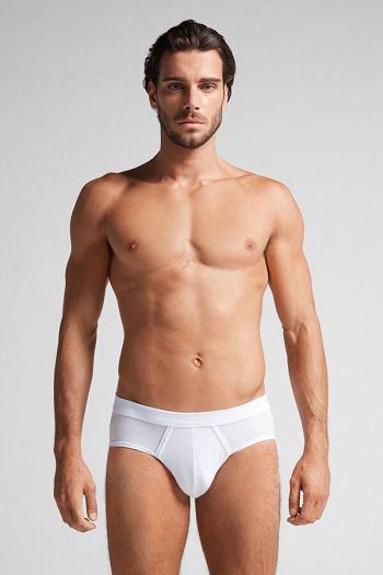 Intimssimi Natural Fresh Supima® βαμβακερα Briefs ασπρα | GGRUC29821