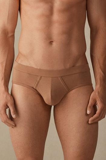 Intimssimi Natural Fresh Supima® βαμβακερα Briefs Natural | GRDFL89767