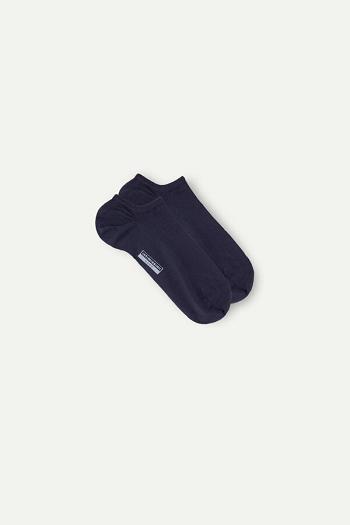 Intimssimi No-show Socks in Supima® βαμβακερα μπλε | AGRDF74600