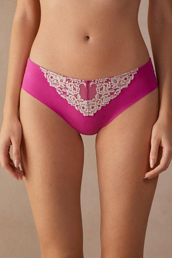 Intimssimi Pretty Flowers Seamless βαμβακερα Panties ροζ | BGRSO28957