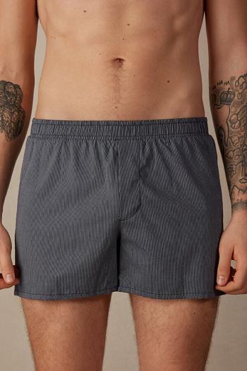 Intimssimi Print Detailed Boxers μπλε | GRJZR58573