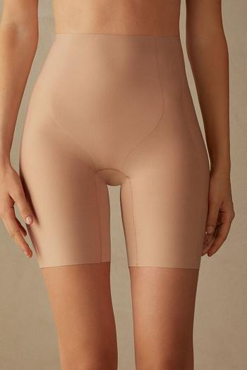 Intimssimi Raw-Cut Microfiber Shorts Natural | GGRUC84766