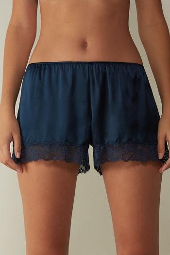 Intimssimi Silk Shorts μπλε | DGRVO25605