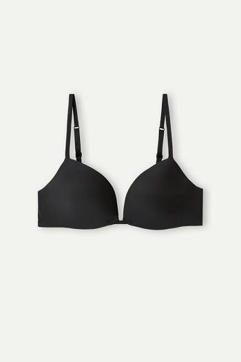 Intimssimi Silvia Push-up Bra in Ultralight Microfiber μαυρα | GRQCS86082