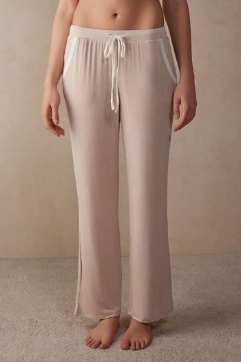 Intimssimi Simple Elegance Full Length Pants in Modal ροζ | GRZDE89606