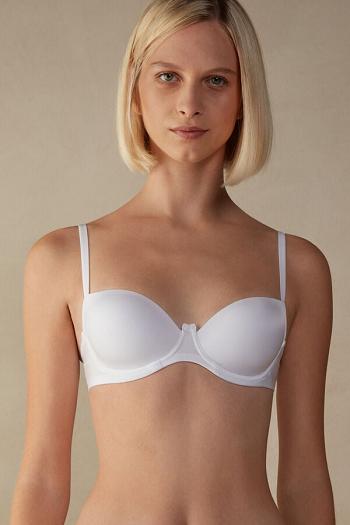 Intimssimi Sofia Balconette Bra in Ultralight Microfiber ασπρα | YGRGT41107