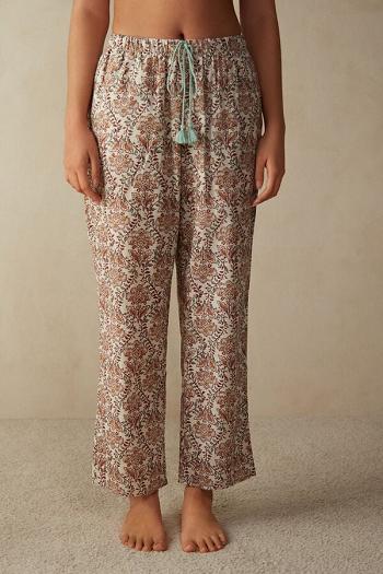 Intimssimi Spices Garden βαμβακερα Trousers Floral | GRZDE23037