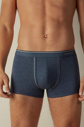 Intimssimi Supima® βαμβακερα Boxers μπλε | GGRUC25234