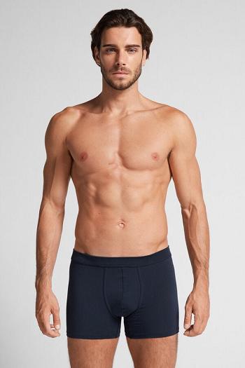 Intimssimi Supima® βαμβακερα Loose Fit Boxers μπλε | FGRHY13923