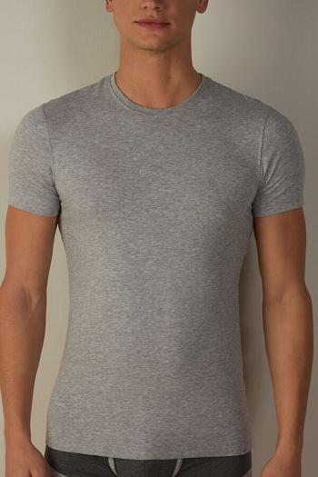 Intimssimi T-shirt in Stretch Supima® βαμβακερα γκρι | GRJVR43111