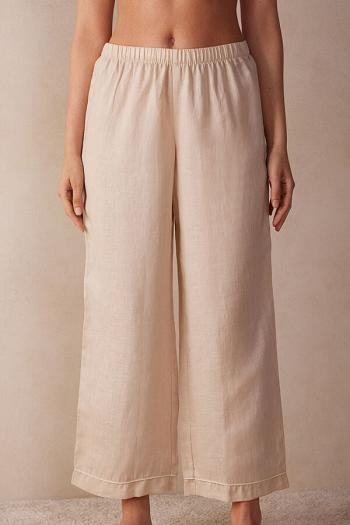 Intimssimi Yacht Night Linen Pants Natural | DGRKV32266