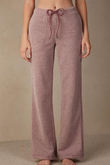 Intimssimi Χειμερινά Candies Full Length Sweatpants σκούρο ροζ | AGRDF80561