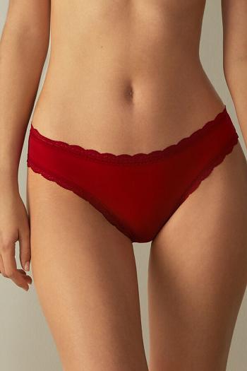 Intimssimi βαμβακερα and δαντελα Panties κοκκινα | GRQCS48424