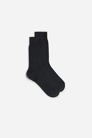 Intimssimi κοντο Warm βαμβακερα Socks γκρι | GGREC71485