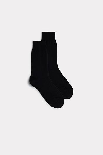 Intimssimi κοντο Warm βαμβακερα Socks μαυρα | AGRDF58484