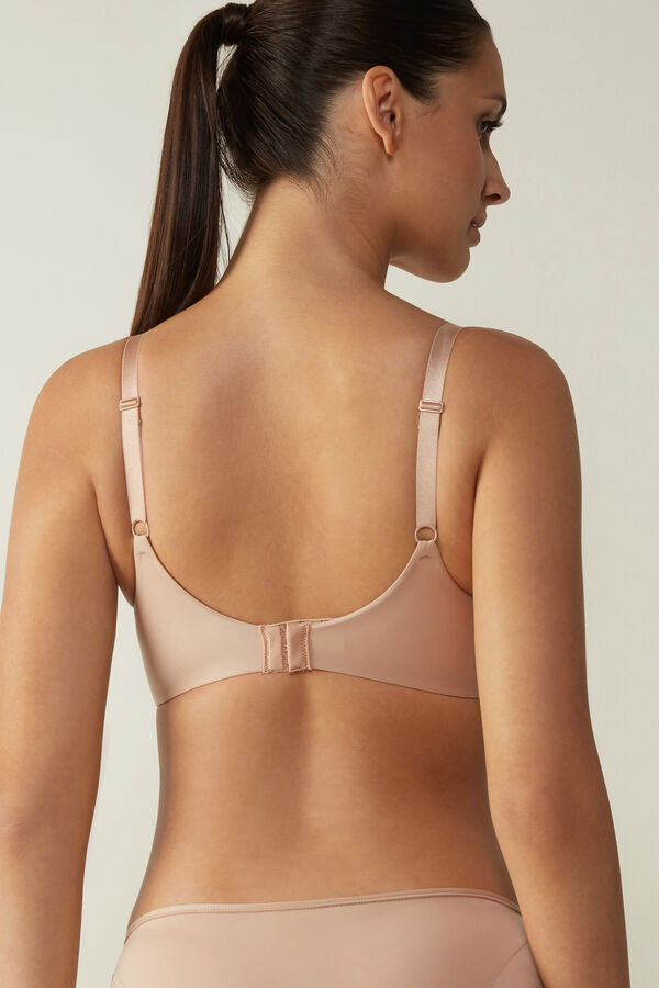 Intimssimi Adele Triangle Bra in Ultralight Microfiber Natural | GRICD57169