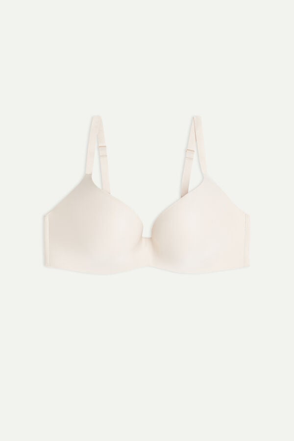 Intimssimi Adele Triangle Bra in Ultralight Microfiber Natural | GRNEJ30387