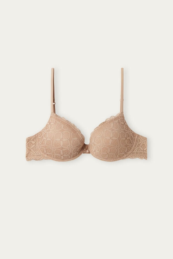 Intimssimi Bellissima Push-up Bra in δαντελα Natural | AGRWC79453