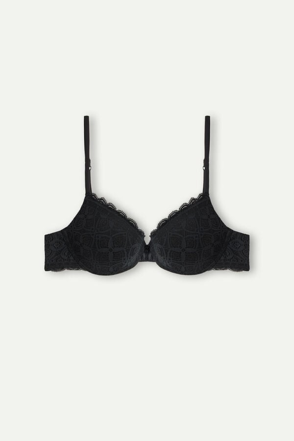 Intimssimi Bellissima Push-up Bra in δαντελα μαυρα | GRDYB34050