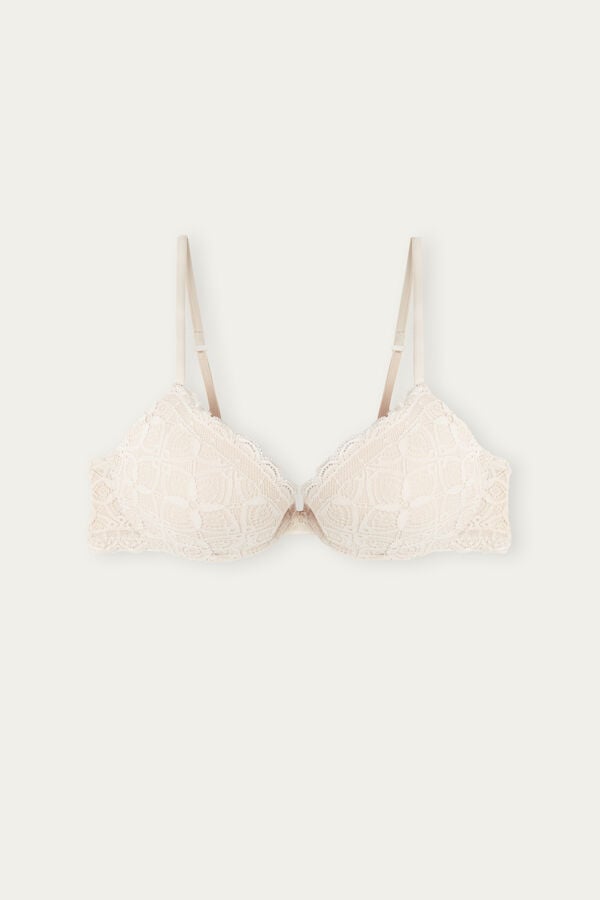 Intimssimi Bellissima Push-up Bra in δαντελα Natural | GRJZR71656