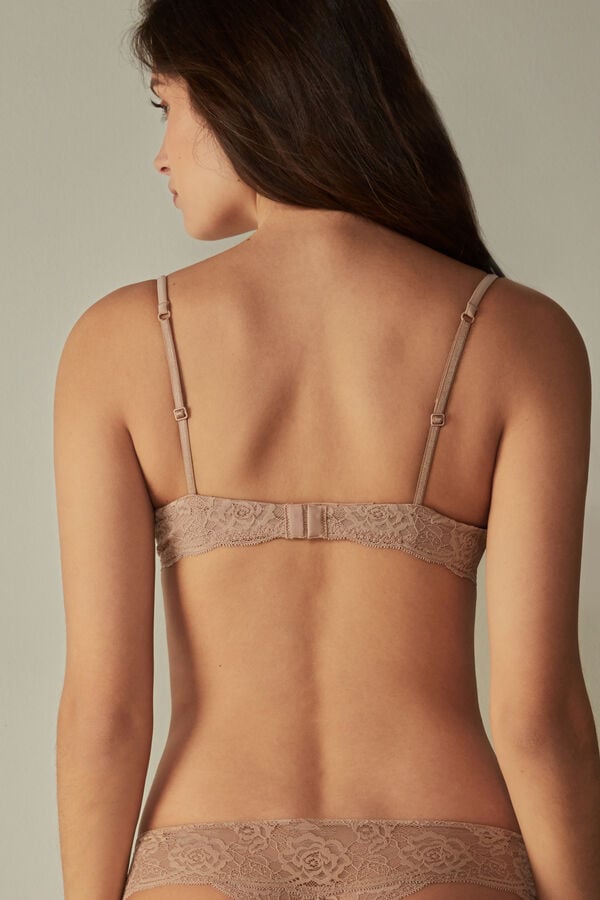 Intimssimi Bellissima δαντελα Push-Up Bra Natural | TGRWZ89525