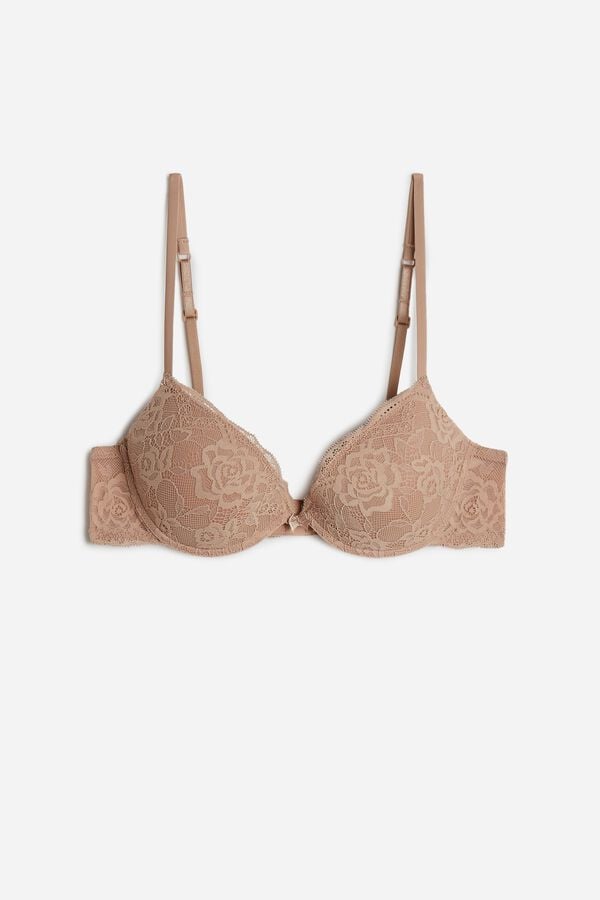 Intimssimi Bellissima δαντελα Push-Up Bra Natural | TGRWZ89525