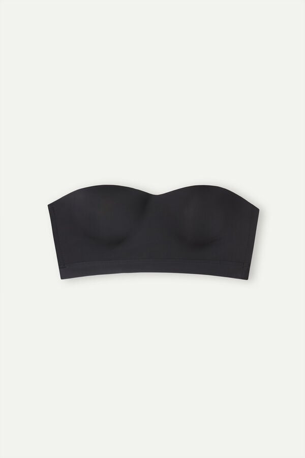 Intimssimi Bra Top in Ultralight Microfiber μαυρα | GRJBT18481