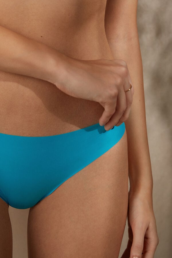 Intimssimi Brazilian Panties in Seamless Ultra Light Microfiber μπλε | LGRSX42881