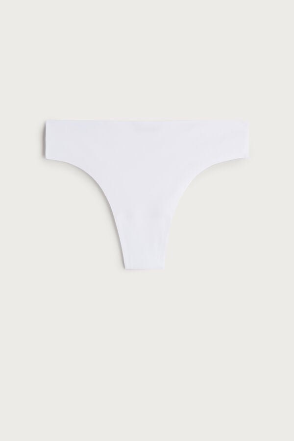 Intimssimi Brazilian Panties in Seamless Ultra Light Microfiber ασπρα | MGRHR63910