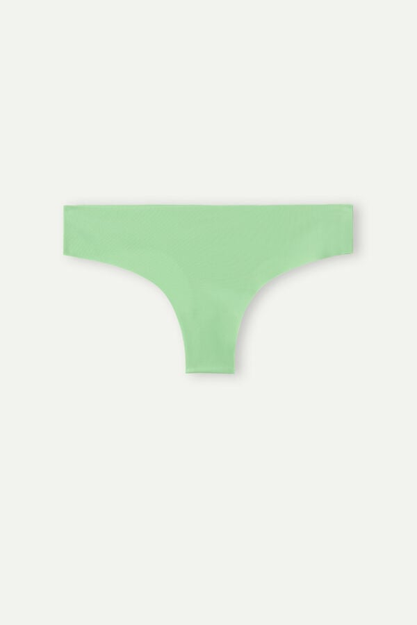 Intimssimi Brazilian Panties in Seamless Ultra Light Microfiber πρασινο | UGRTG23435