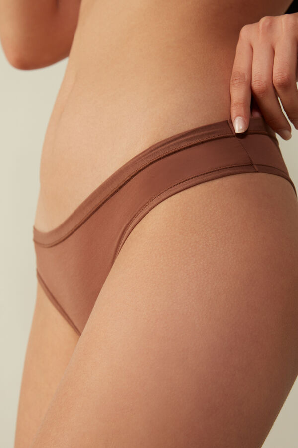 Intimssimi Brazilian Panties in Ultralight Supima® βαμβακερα Natural | MGRFT24536