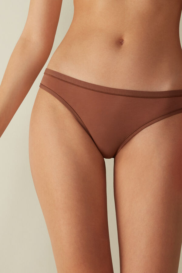 Intimssimi Brazilian Panties in Ultralight Supima® βαμβακερα Natural | MGRFT24536