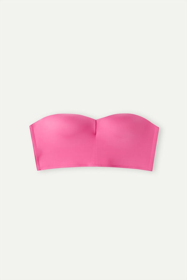 Intimssimi Bustier Bra Top in Ultralight Microfiber ροζ | GREAH84561