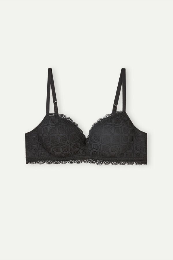 Intimssimi Claudia Balconette Bra in δαντελα μαυρα | DGRKV44725