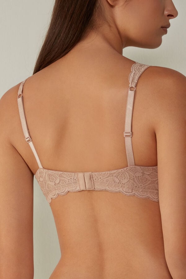 Intimssimi Elena Balconette Bra in δαντελα Natural | GGRUC36179