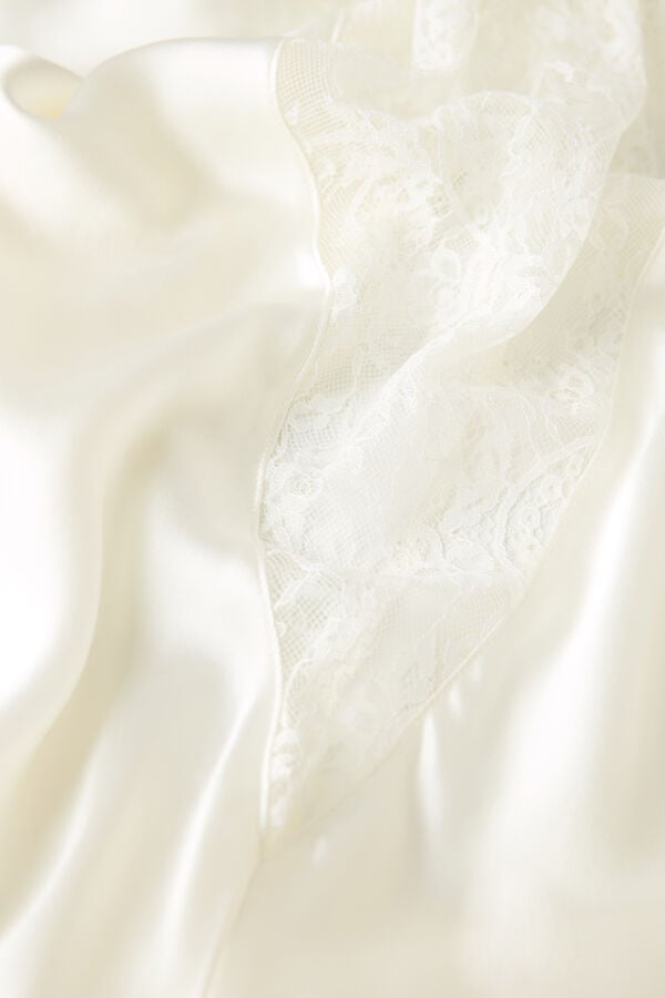 Intimssimi Eternal Love Silk Long Slip Ivory | GGREC94999